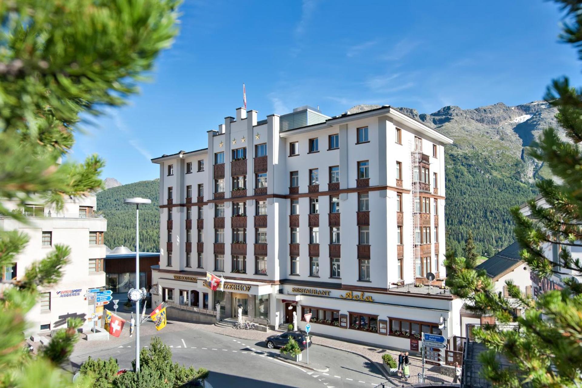 Hotel Schweizerhof St. Moritz Eksteriør billede