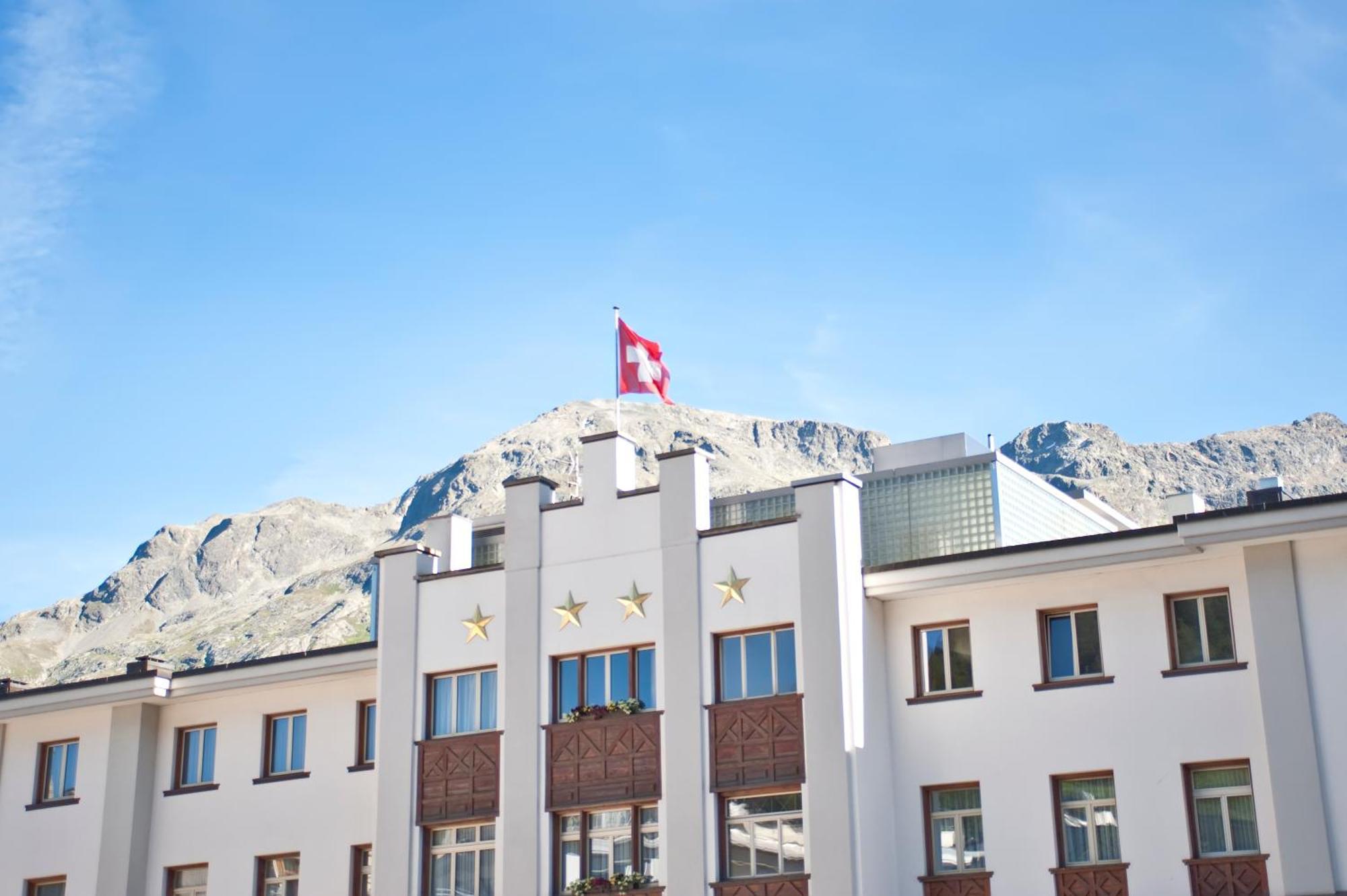 Hotel Schweizerhof St. Moritz Eksteriør billede